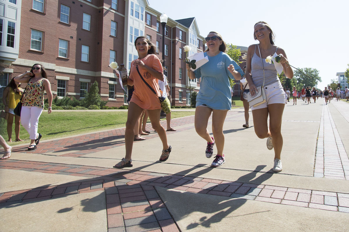 Auburn University bid day 2014